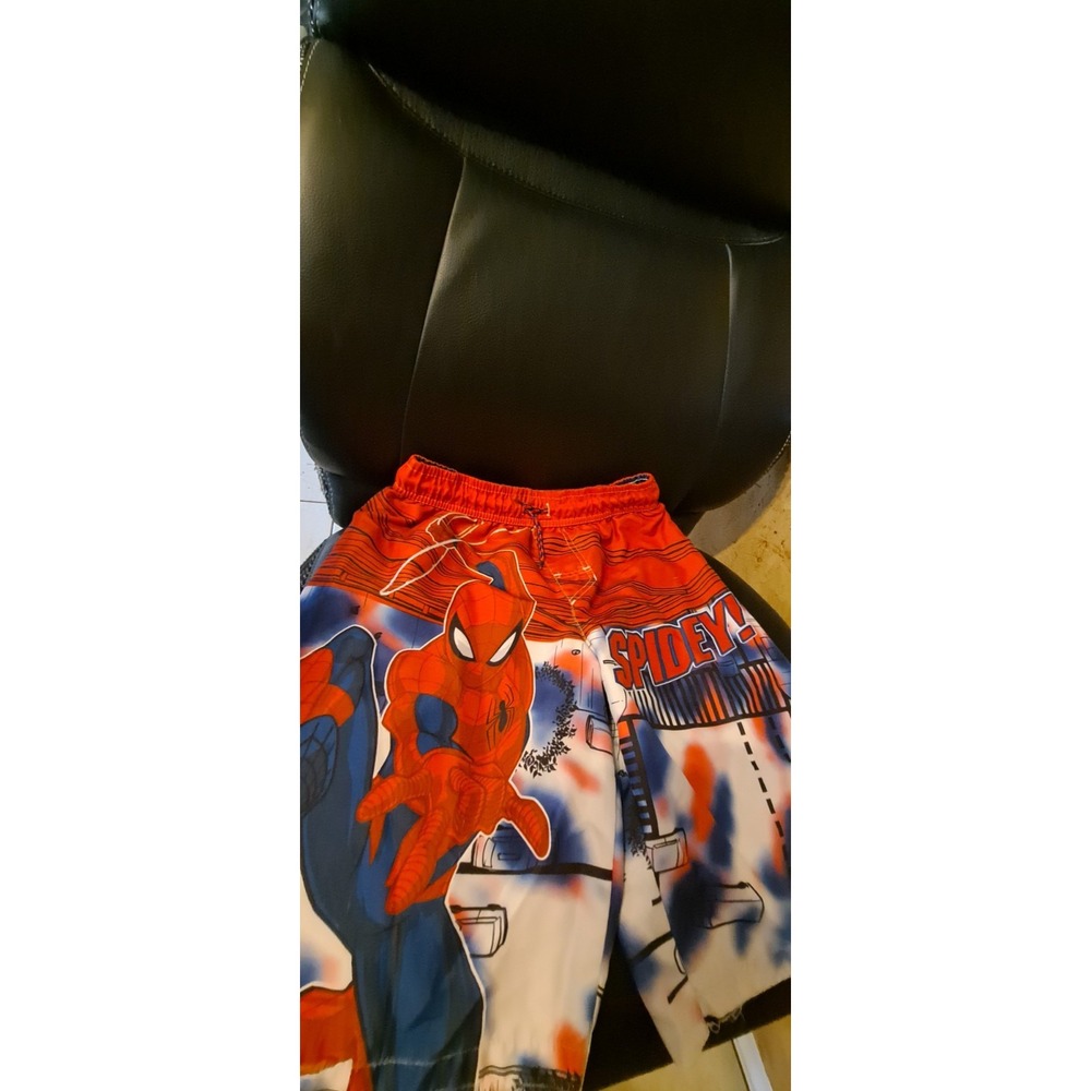 Marvel‎ Boys Spiderman Swim Trunks Size Large